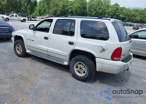 2000 Dodge Durango из США, поврежденный, VIN 1B4HS28N6YF200766